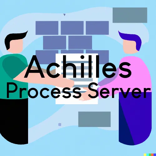 Achilles, VA Process Servers in Zip Code 23001