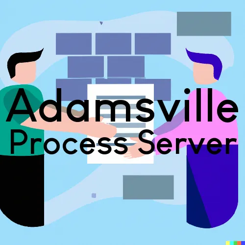 Process Servers in Adamsville, Alabama