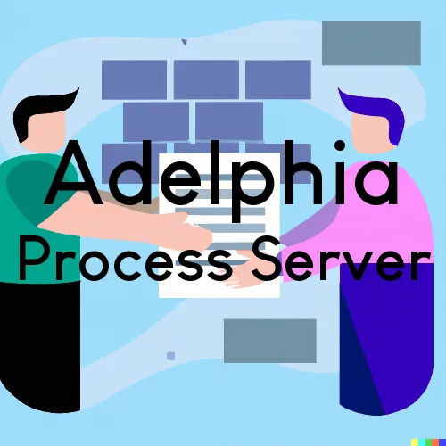 Adelphia, New Jersey Process Server, “Gotcha Good“ 