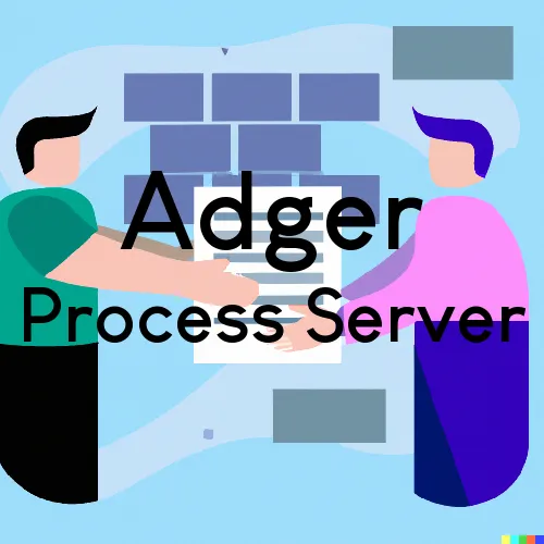 Process Servers in Adger, Alabama