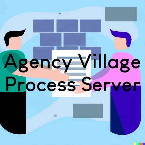 Agency Village, South Dakota Process Servers