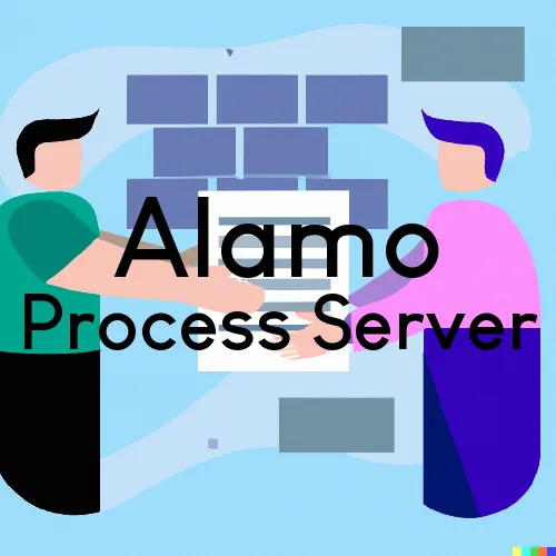 Alamo, Georgia Process Servers