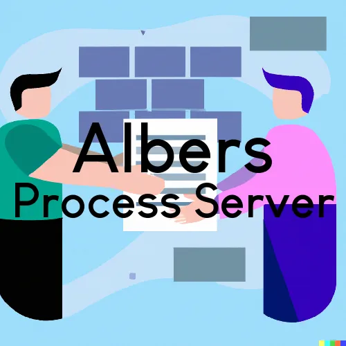 Albers Process Server, “On time Process“ 