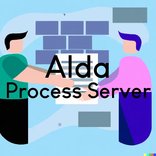 Alda, Nebraska Process Servers and Field Agents