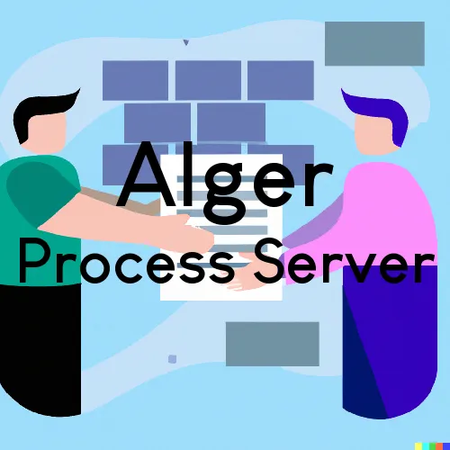 Alger, Michigan Process Servers and Field Agents