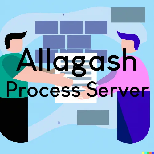 Allagash, Maine Process Servers