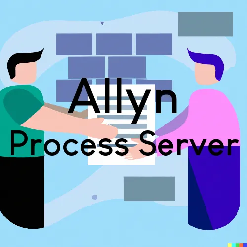 Allyn, Washington Process Servers