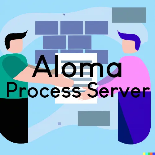 FL Process Servers in Aloma, Zip Code 32792