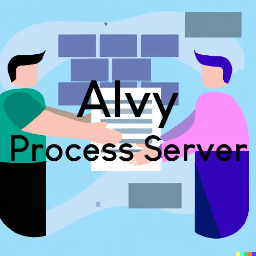 Alvy, WV Process Serving and Delivery Services