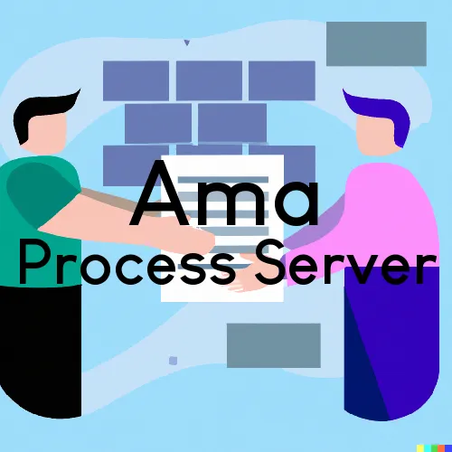 Ama, Louisiana Court Couriers and Process Servers