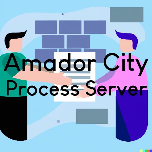 Amador City, California Process Servers