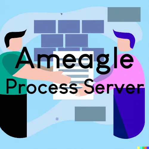 Ameagle, West Virginia Process Servers