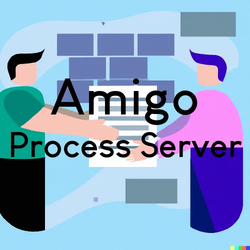 Amigo, West Virginia Process Servers and Field Agents