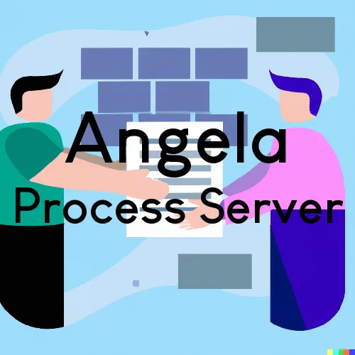 Courthouse Runner and Process Servers in Angela