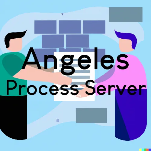 Angeles, PR Process Server, “Alcatraz Processing“ 