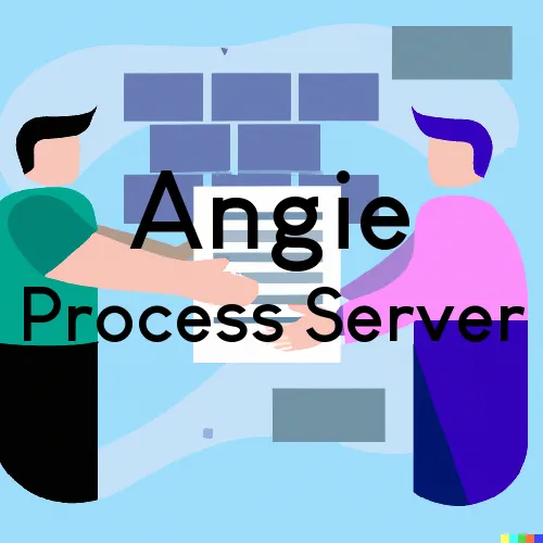 Angie, Louisiana Process Servers and Field Agents