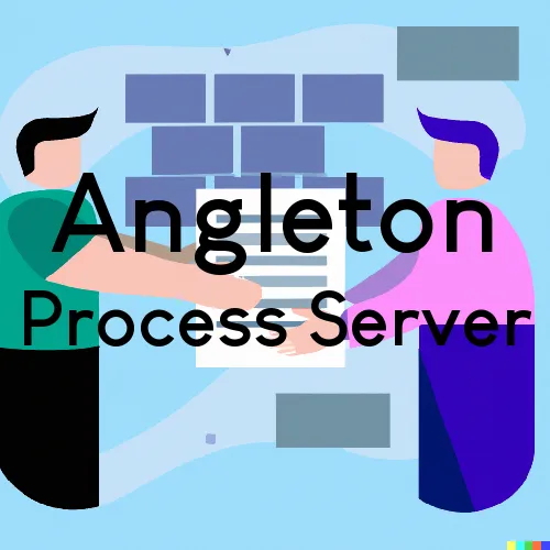 Angleton Process Server, “Alcatraz Processing“ 