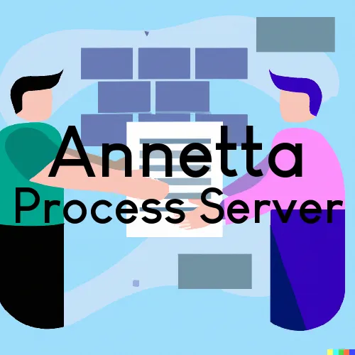 Annetta, Texas Process Servers