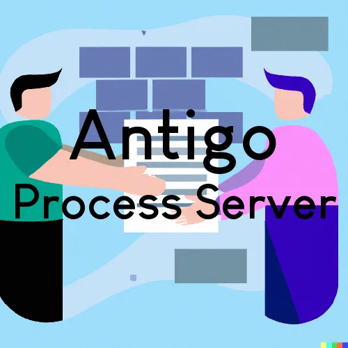 Antigo, Wisconsin Process Servers