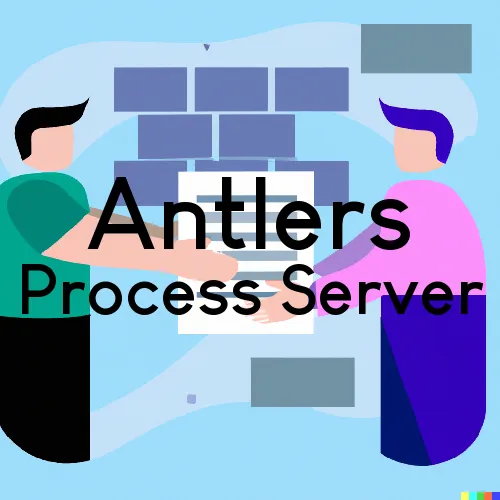 Antlers, OK Process Servers in Zip Code 74523