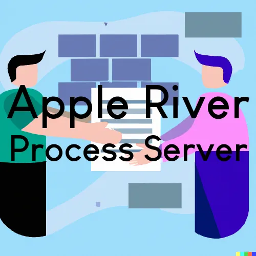 Apple River, Illinois Process Servers