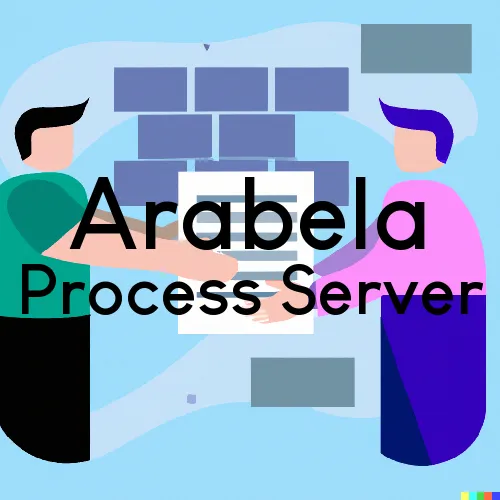 Arabela, NM Process Servers and Courtesy Copy Messengers