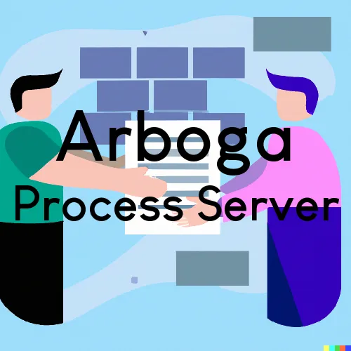 Arboga, CA Process Servers in Zip Code 95961