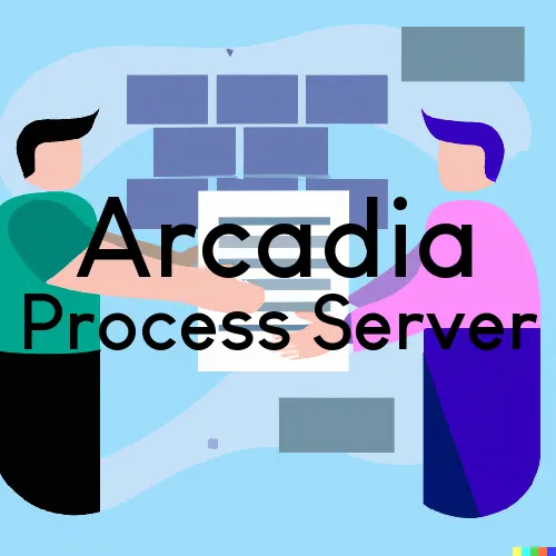 Arcadia, Oklahoma Process Servers