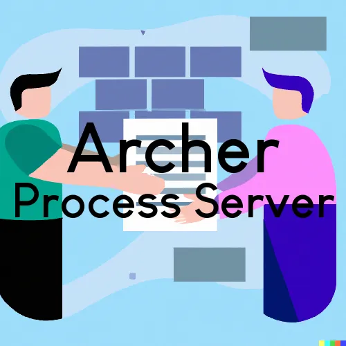 Archer, Nebraska Process Servers