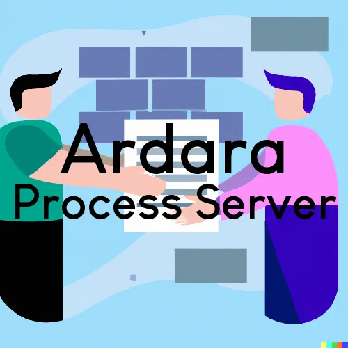 Ardara, PA Court Messengers and Process Servers