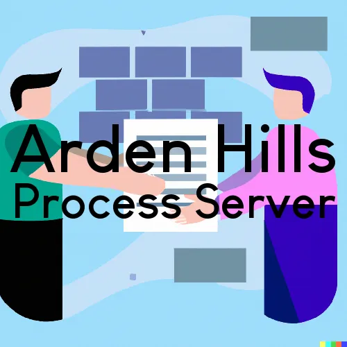 Arden Hills, Minnesota Process Servers