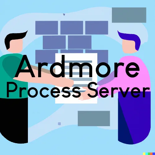 Ardmore Process Server, “Chase and Serve“ 