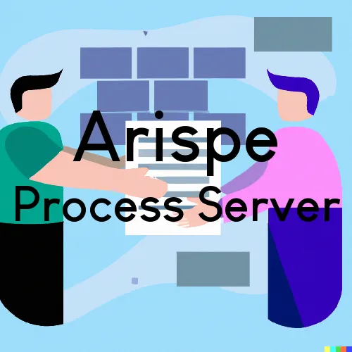 Arispe, IA Process Server, “On time Process“ 