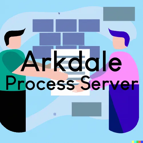 Arkdale Process Server, “Chase and Serve“ 
