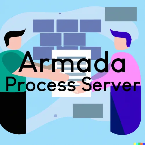 Armada, Michigan Process Servers