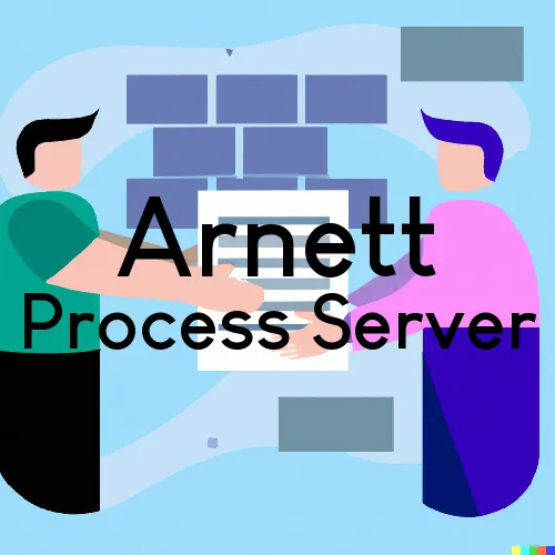 Arnett, Oklahoma Process Servers and Field Agents