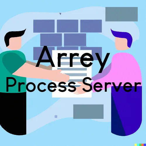Arrey, New Mexico Process Servers