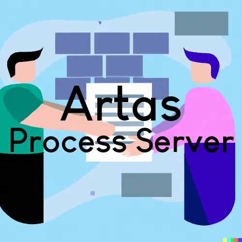 Artas, South Dakota Subpoena Process Servers