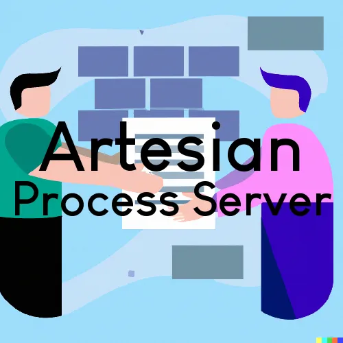 Artesian, South Dakota Court Couriers and Process Servers