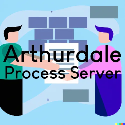 Arthurdale, West Virginia Process Servers