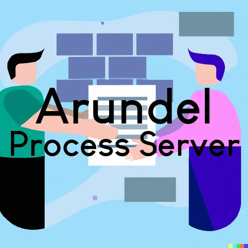Arundel, ME Process Server, “Thunder Process Servers“ 