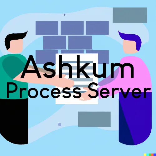 Ashkum, IL Process Servers in Zip Code 60911