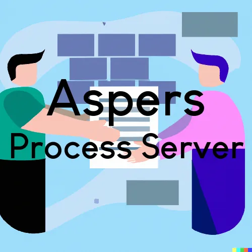 Aspers, PA Process Serving and Delivery Services