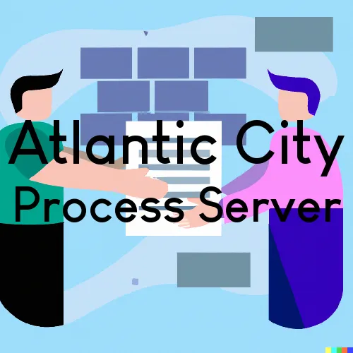How Process Servers Serve Process in Atlantic City, New Jersey 