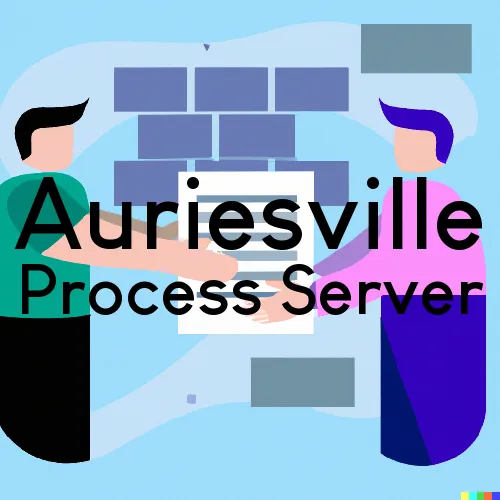 Auriesville, NY Process Servers in Zip Code 12016