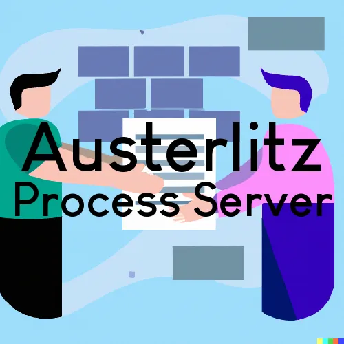 Austerlitz, NY Process Servers and Courtesy Copy Messengers