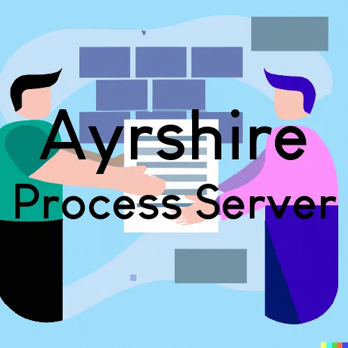 Ayrshire, Iowa Process Servers and Field Agents