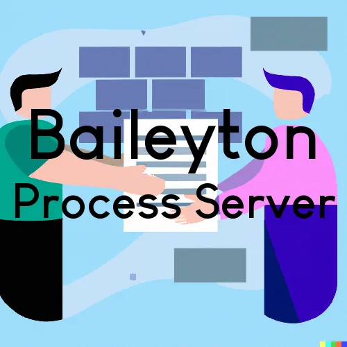 Baileyton, Alabama Subpoena Process Servers
