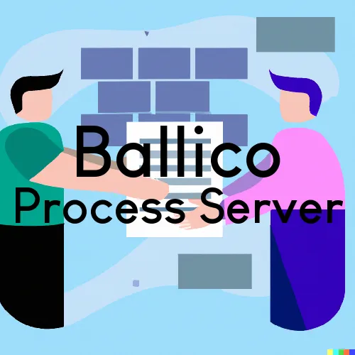 Ballico, California Process Servers