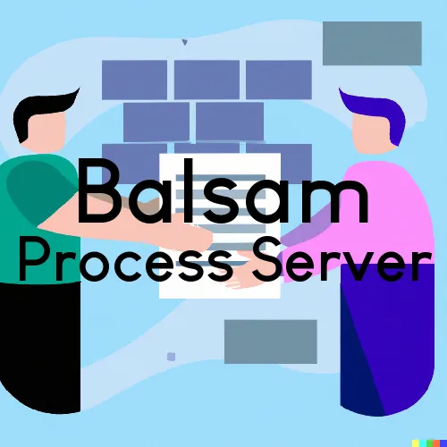 Balsam, North Carolina Process Servers